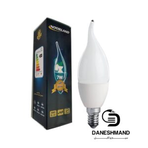 لامپ اشکی 7 وات برند نورلند