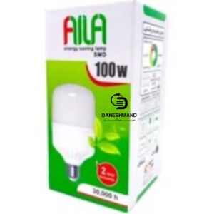 لامپ 100 وات استوانه برند آیلا