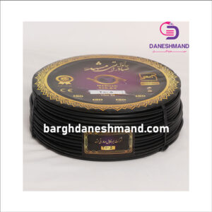 کابل 2 رشته 0/50*2 pvc مشکی صادراتی مشهد