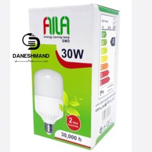لامپ 30 وات استوانه برند آیلا
